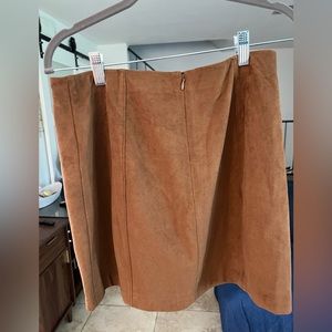 Abercrombie Suede Mini Skirt- Medium